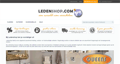 Desktop Screenshot of ledenshop.com